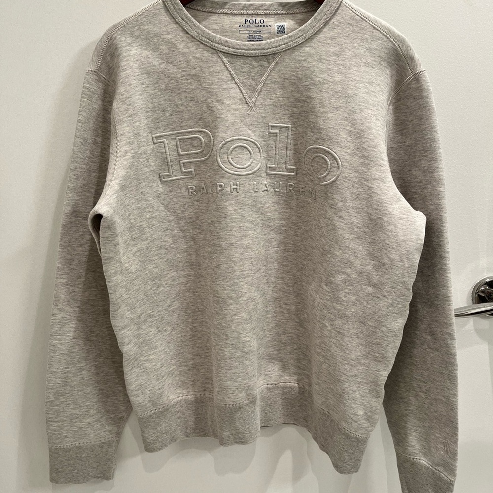 Ralph Lauren, Sweatshirt, Grey, Medium